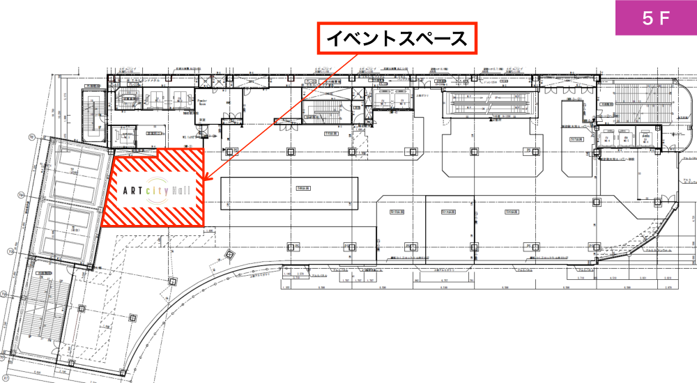 イベントスペース位置図